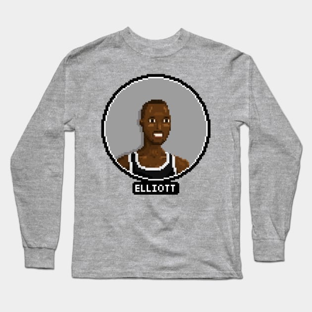 Elliott Long Sleeve T-Shirt by PixelFaces